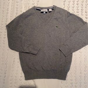 Lacoste Little Boy Vneck Sweater